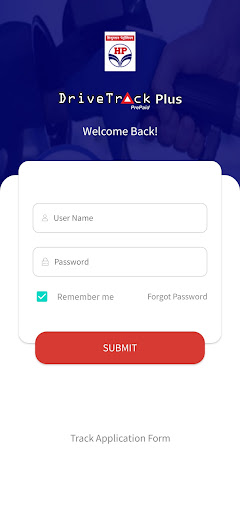 Android application DriveTrack Plus - HPCL screenshort