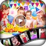 Birthday Video Maker : Kids Birthday Movie Maker icon