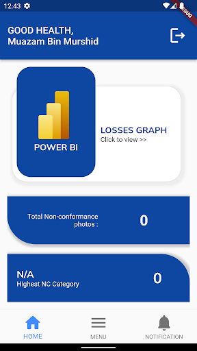 Android application TG IA screenshort