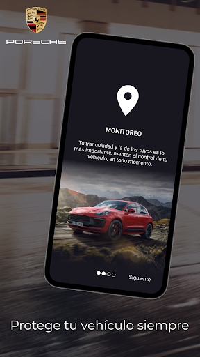Android application Porsche Safe screenshort