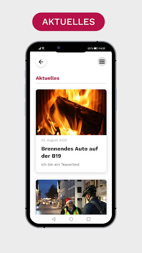 Cross7 Stadt-App Screen 3