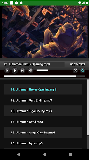 Song Ultraman Offline Screen 3