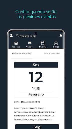 Saber App – Rede Corporativa Screen 3