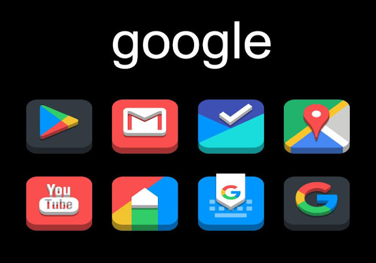 Dock 3D - Icon Pack - 63 - (Android)