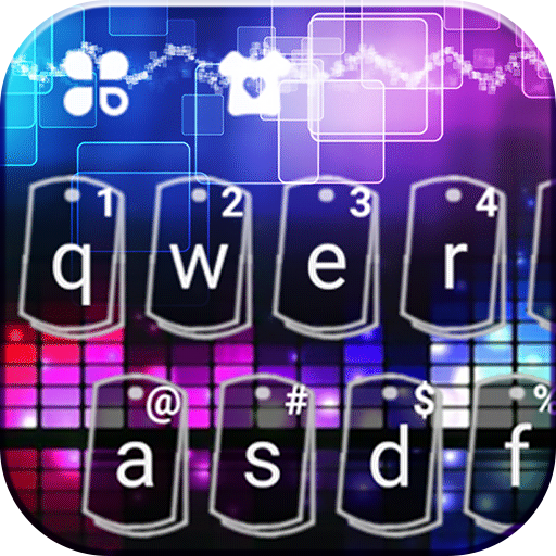 Electric Night Keyboard Theme