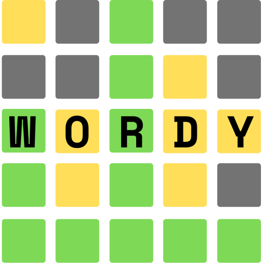 Wordy: Unlimited Guessing Game logo
