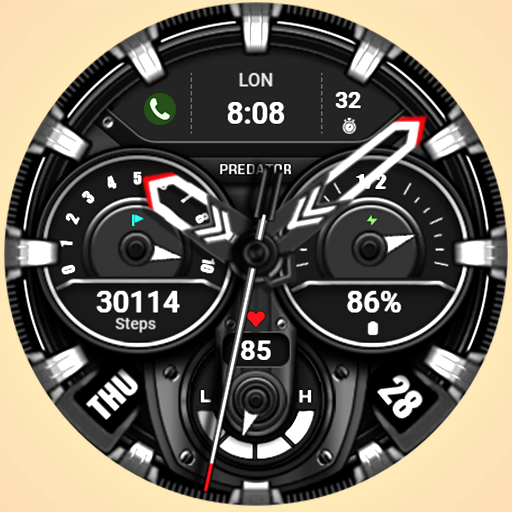 WFP 239 Analog watch face logo
