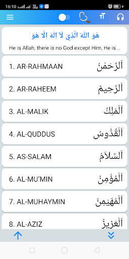 Asma-Ul-Husna zikr app