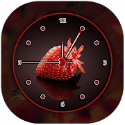 Strawberry Clock Live Wallpaper