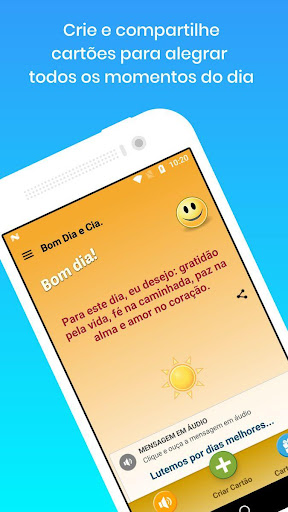 Android application Mensagens de Bom Dia e Cia. screenshort