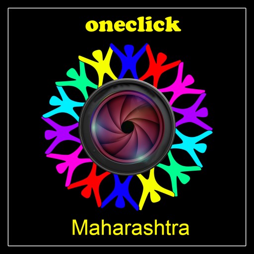 One click Maharashtra logo