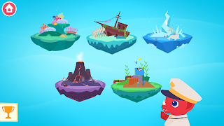 Dinosaur Submarine for toddler - Screenshot 3