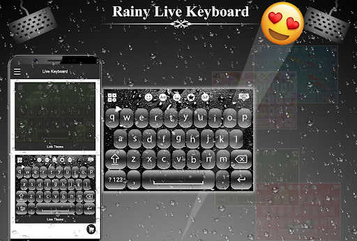 Rainy Live Keyboard Screen 2