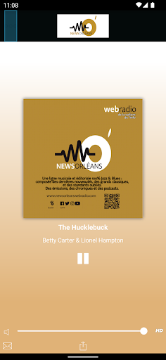 Android application NEWSORLÉANS Webradio screenshort