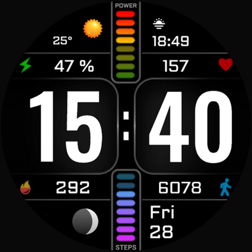 Simple Digital Neu Watch Face Download on Windows