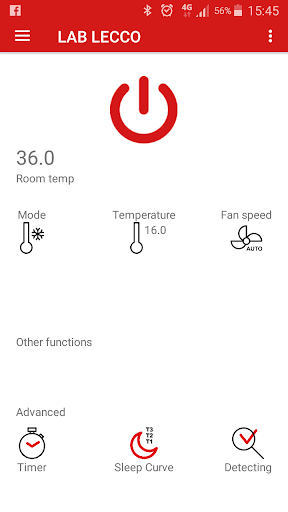 RiCLOUD AC Screen 3