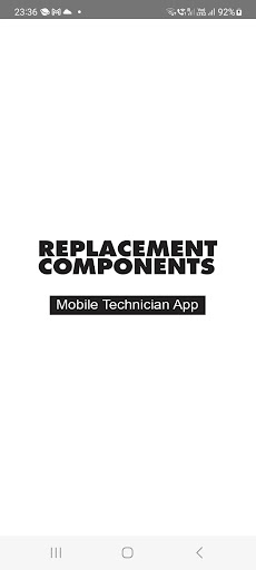 Android application RC Mobile Technician screenshort