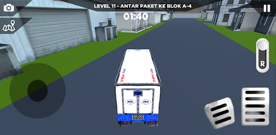 Simulator truk paket indonesia