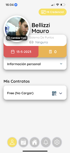 ONFIT UX Screen 3