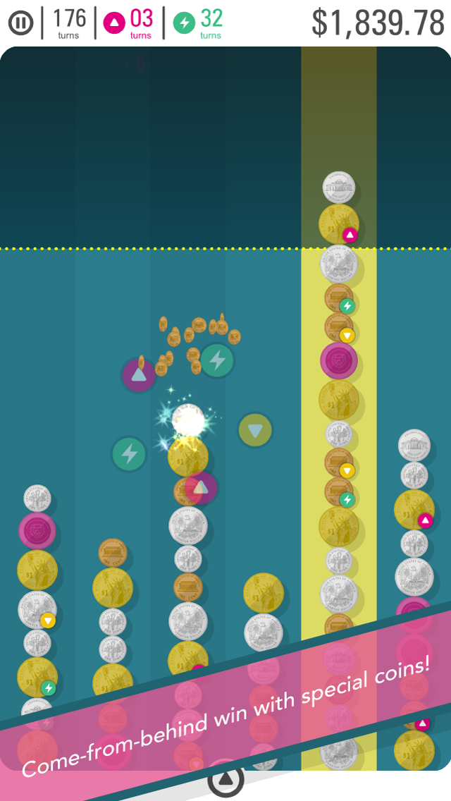 Android application Coin Line - Merge Coin Puzzle screenshort