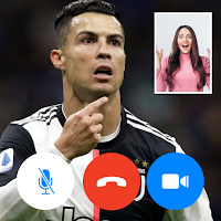 Ronaldo fake chat - video call -fake call prank