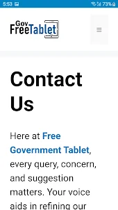 Freee Government Tablet