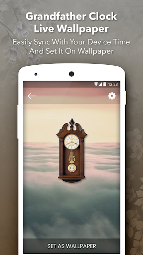 Grandfather Clock Live Wallpap