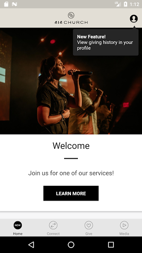 Android application 414 Church screenshort
