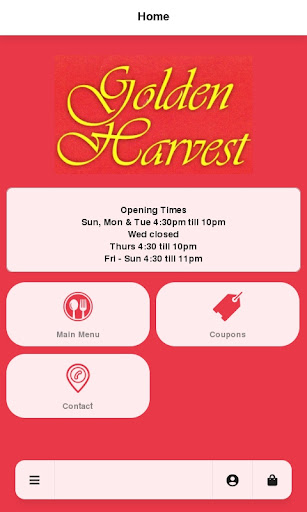 Android application Golden Harvest screenshort