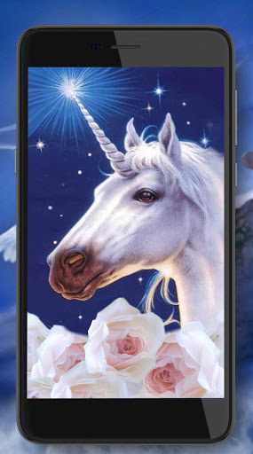Unicorn Gothic Live Wallpaper