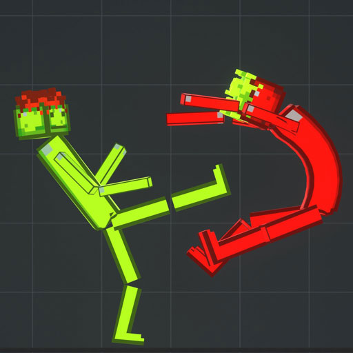 Watermelon Ragdoll Fight Game logo