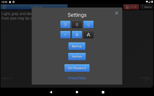 Screenshot of Notepad Pro