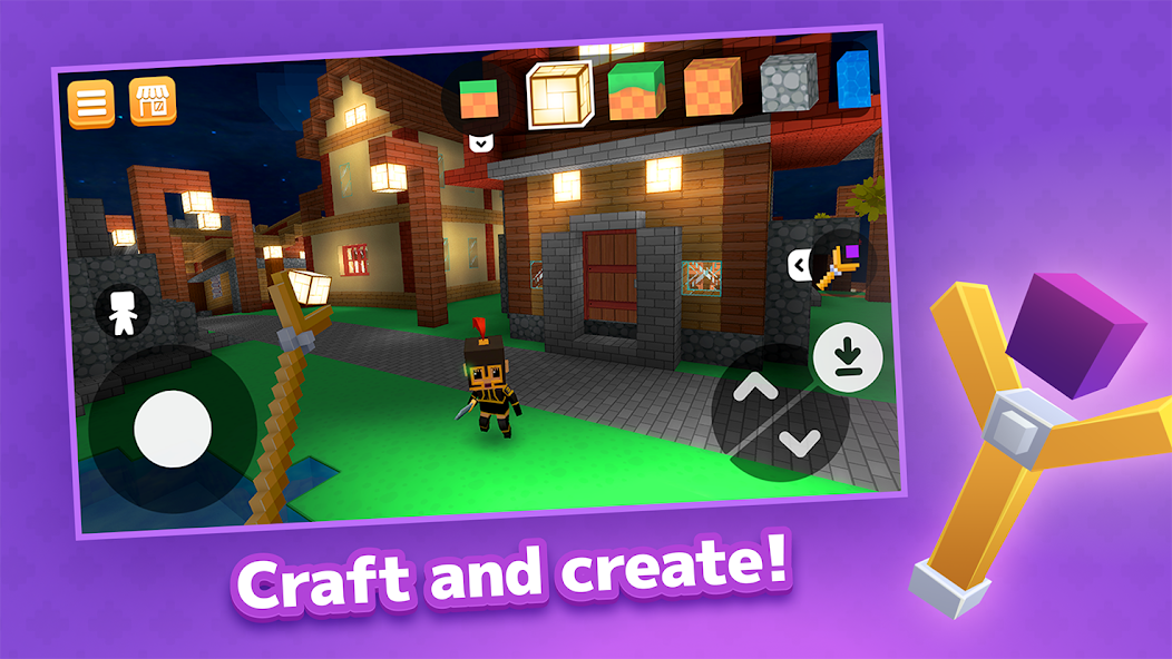 Crafty Lands Craft Build and Explore Worlds v2.7.5 MOD (Unlocked) APK