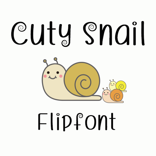 Get BRCutySnail™ Latin Flipfont for Android Aso Report