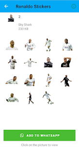 Ronaldo Stickers