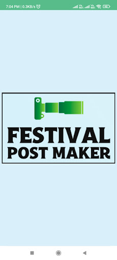 Android application Festival Poster Maker screenshort