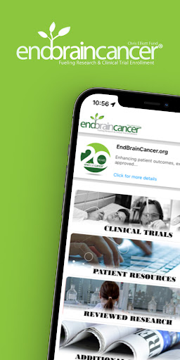 Android application End Brain Cancer screenshort