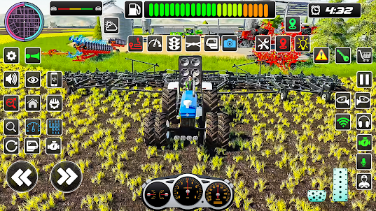 игры на тракторе на ферме