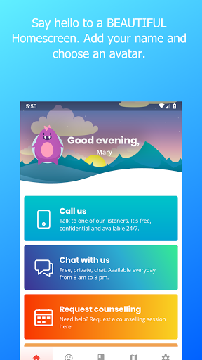 Android application My ChildLine screenshort