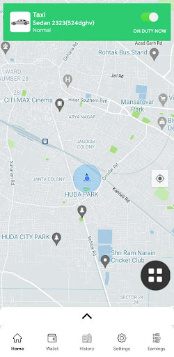 VIPride Driver Screen 2