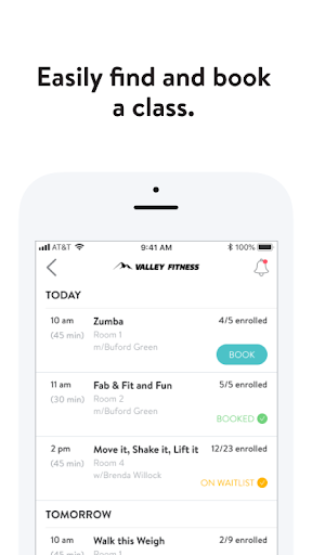 Valley Fitness Screen 3