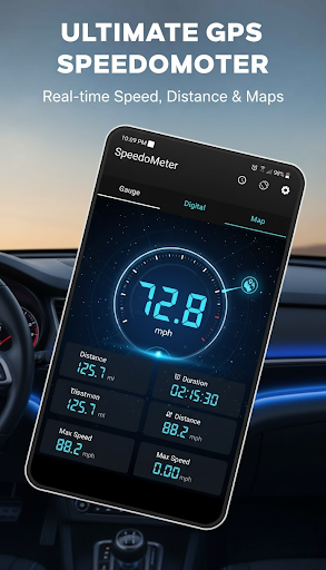 Gps Speedometer & Mph Tracker screenshot 7