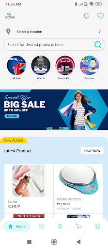 Android application Owl Shopee screenshort