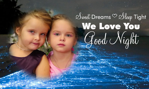 Good Night Lovely Photo Frame Screen 3