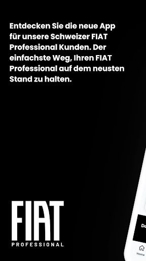 Android application FIAT PROFESSIONAL CH screenshort