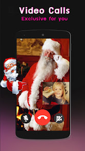 santa claus fake call video 3.0 APK + Мод (Unlimited money) за Android
