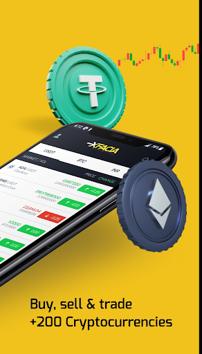 Xfacia Buy BTC & Crypto Screen 3