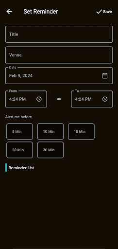 Synod Calendar Screen 3