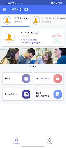 Android application CES ERP Parents screenshort