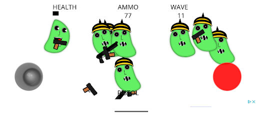 Zombie shooter arcade game Screen 3